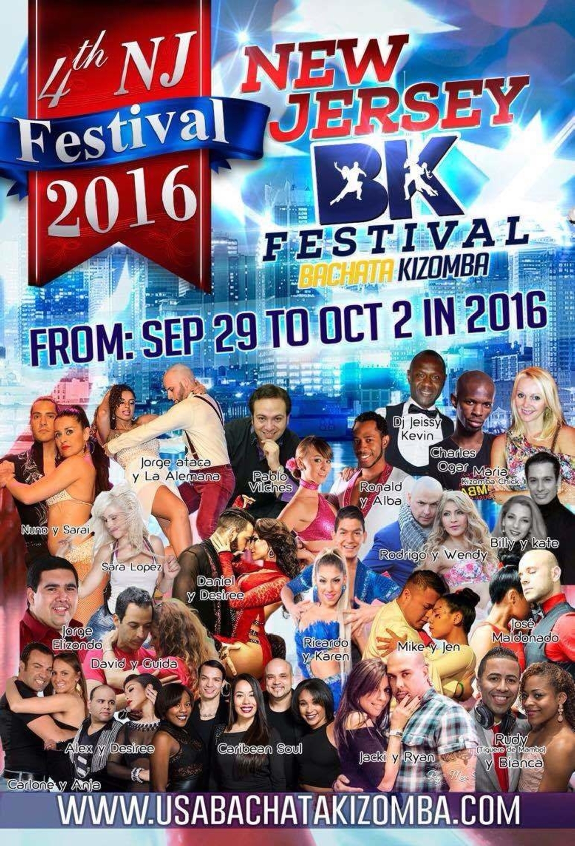 New Jersey Usa Bachata Kizomba Festival