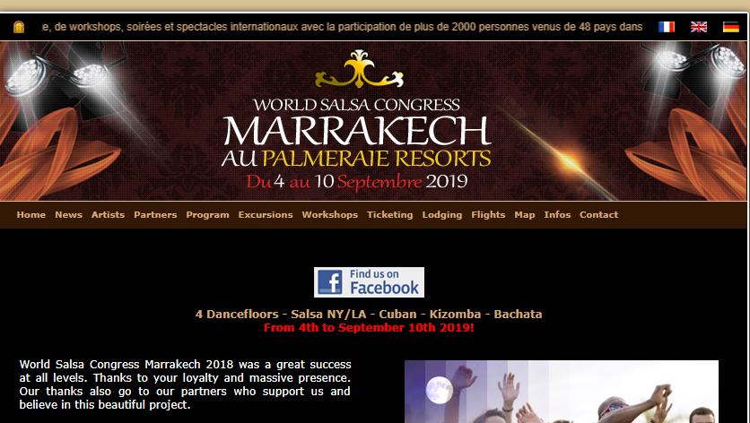 Salsa Congress Marrakech