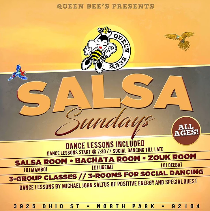Salsa Sundays at Queen Bee