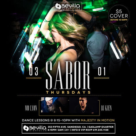 Latin Thursdays at Sevilla Nightclub