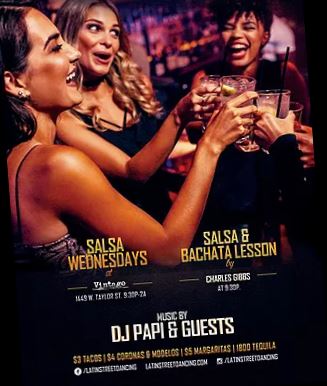 Salsa Wednesdays at Vintage Bar