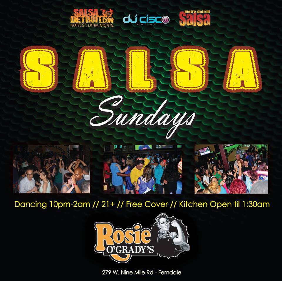 Salsa Sundays at Rosie O'Grady's