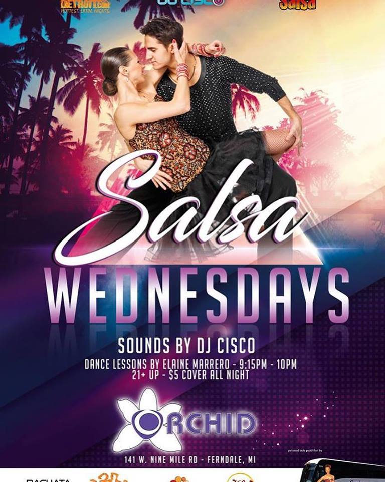 Salsa Wednesdays at Orchid Ferndale