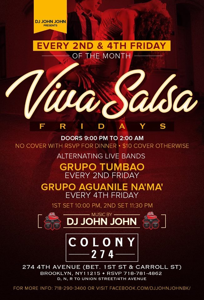 Salsa Fridays at Colony 274