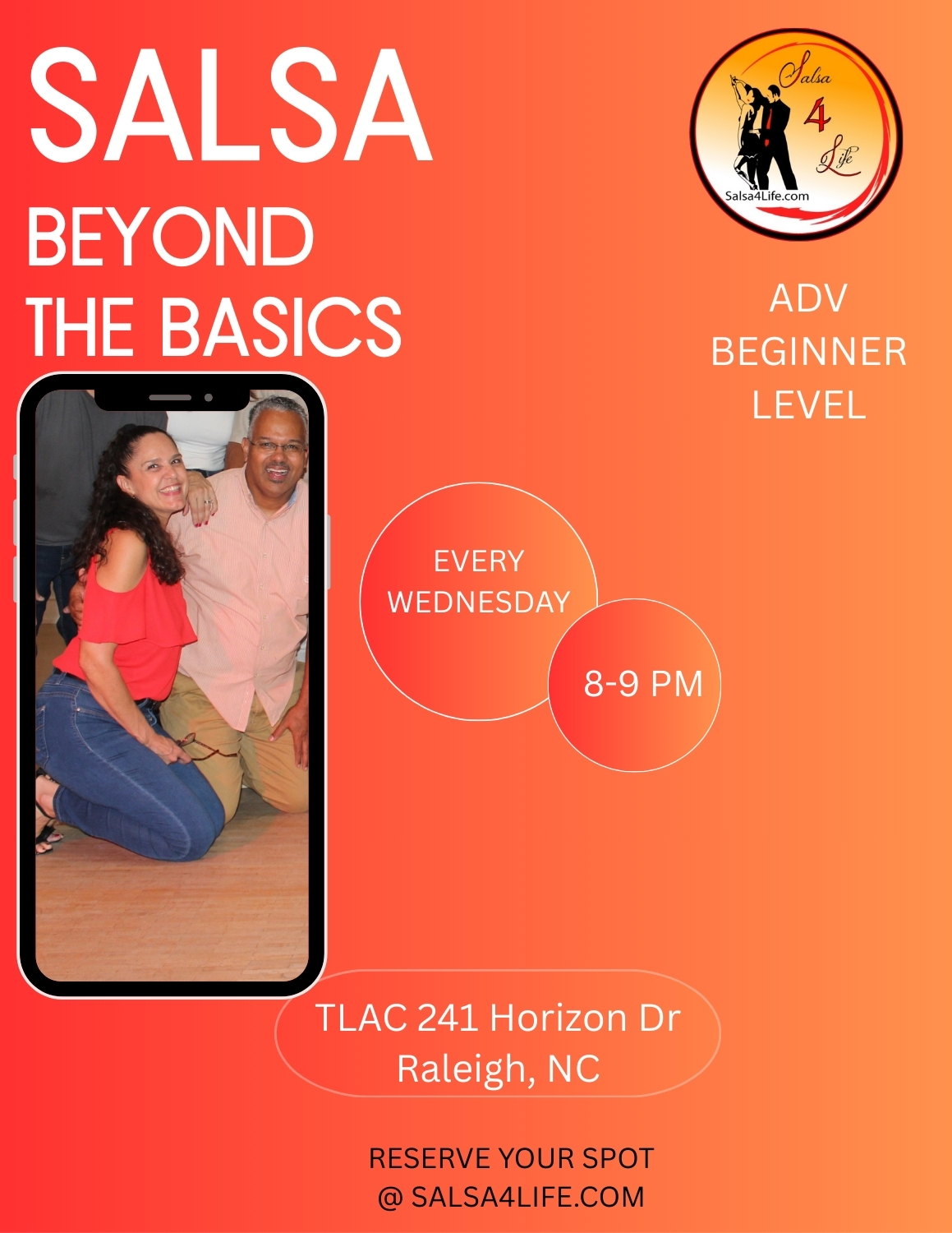 beyond the basics pic Advanced Salsa Lessons