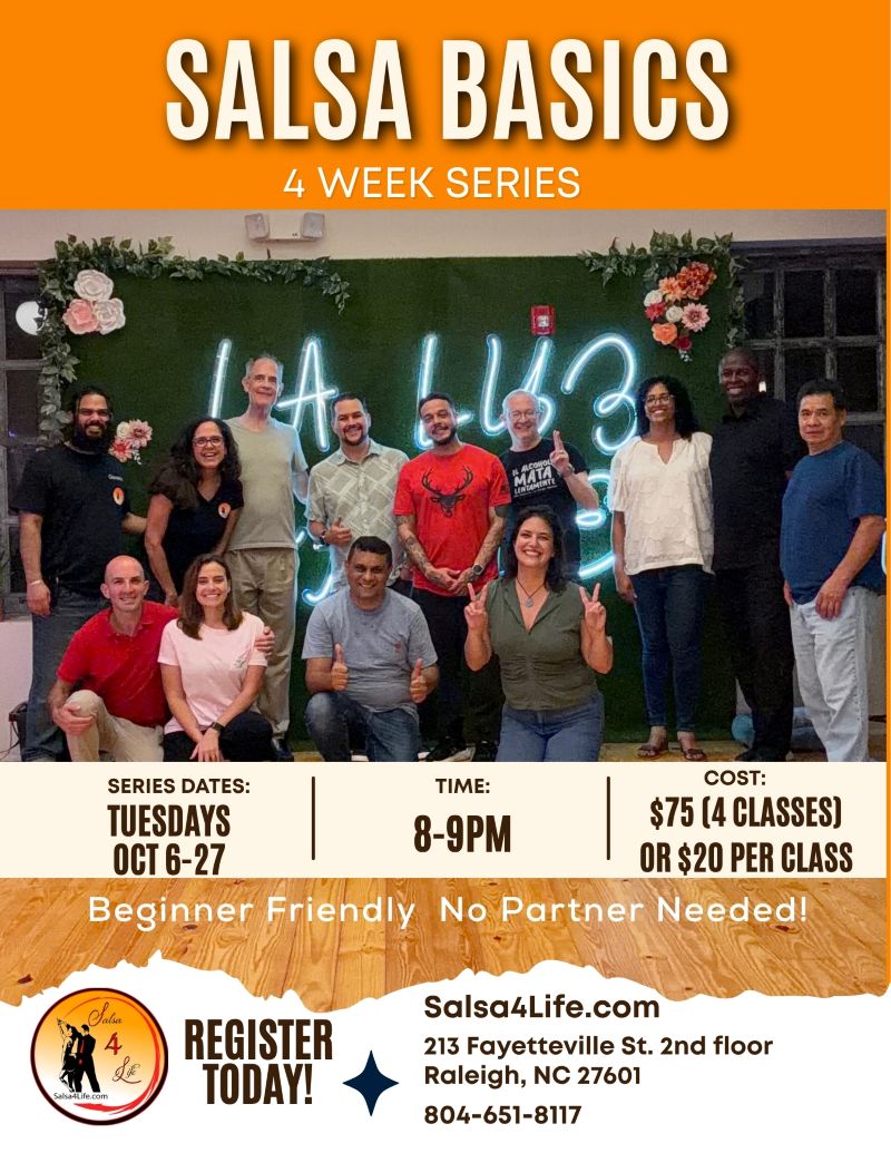 Salsa lessons in Raleigh