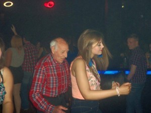 old guy in the club