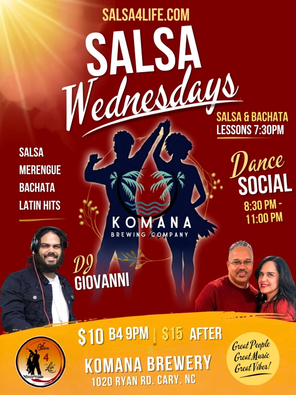 Salsa Wednesdays at Komana